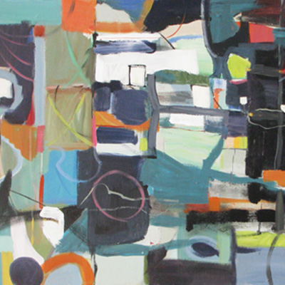 abstract painting titled Color Journey