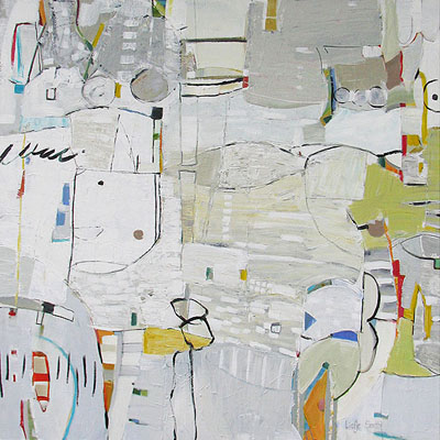 abstract painting titled Puzzle