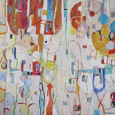 abstract painting titled Revelation