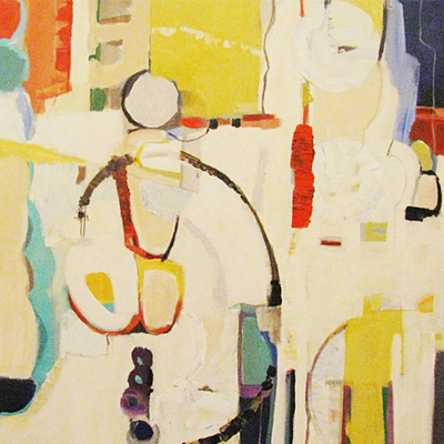 abstract painting titled Rockin' and Rollin'