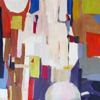 abstract painting titled Abundance 2