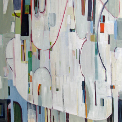 abstract painting titled Color Hints