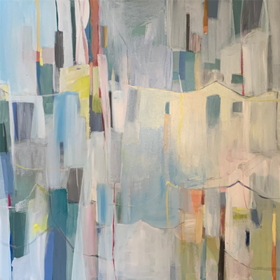 abstract painting titled Cool Gestures