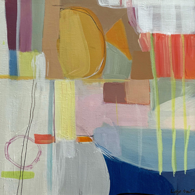 abstract painting titled Emerging 1