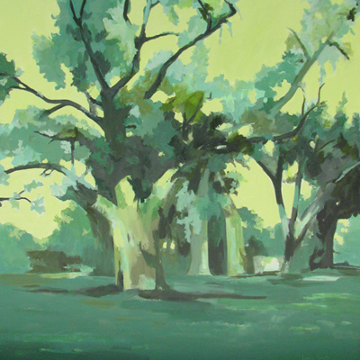 abstract painting titled Front Beach Rejuvenation