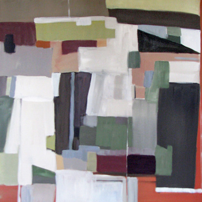 abstract painting titled In Pursuit