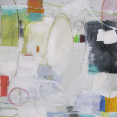 abstract painting titled Keep It Loose II