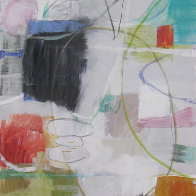 abstract painting titled Keep It Loose I