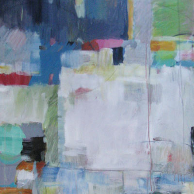 abstract painting titled Meditation I