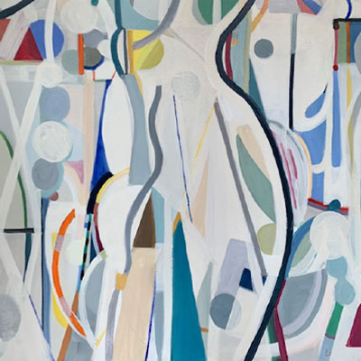 abstract painting titled Moving and Grooving 2