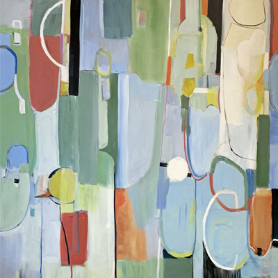 abstract painting titled Summer Rhythms 2