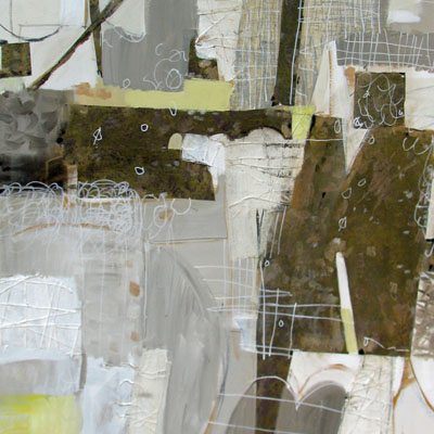 abstract painting titled Surface Radiance